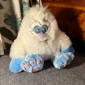 Disney White and Blue Plush Yeti Toy